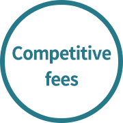 Competitive fees