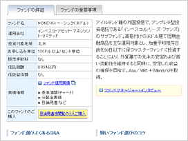 「ファンド購入ボタン」の設置（新機能／ログイン後のみ）