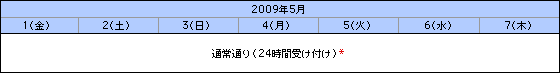 営業時間 説明画像
