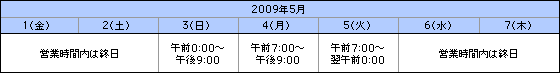 ATMご利用時間 説明画像