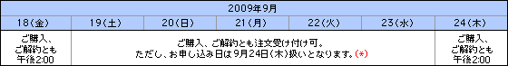 ご注文締め切り時間 説明画像