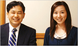 深野康彦氏・江連裕子氏