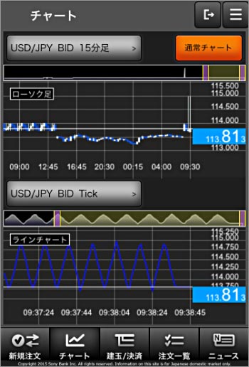 サンプル画像　2分割表示