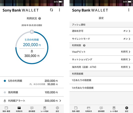 サンプル画像　利用状況