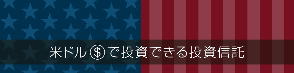 米ドルで投資できる投資信託